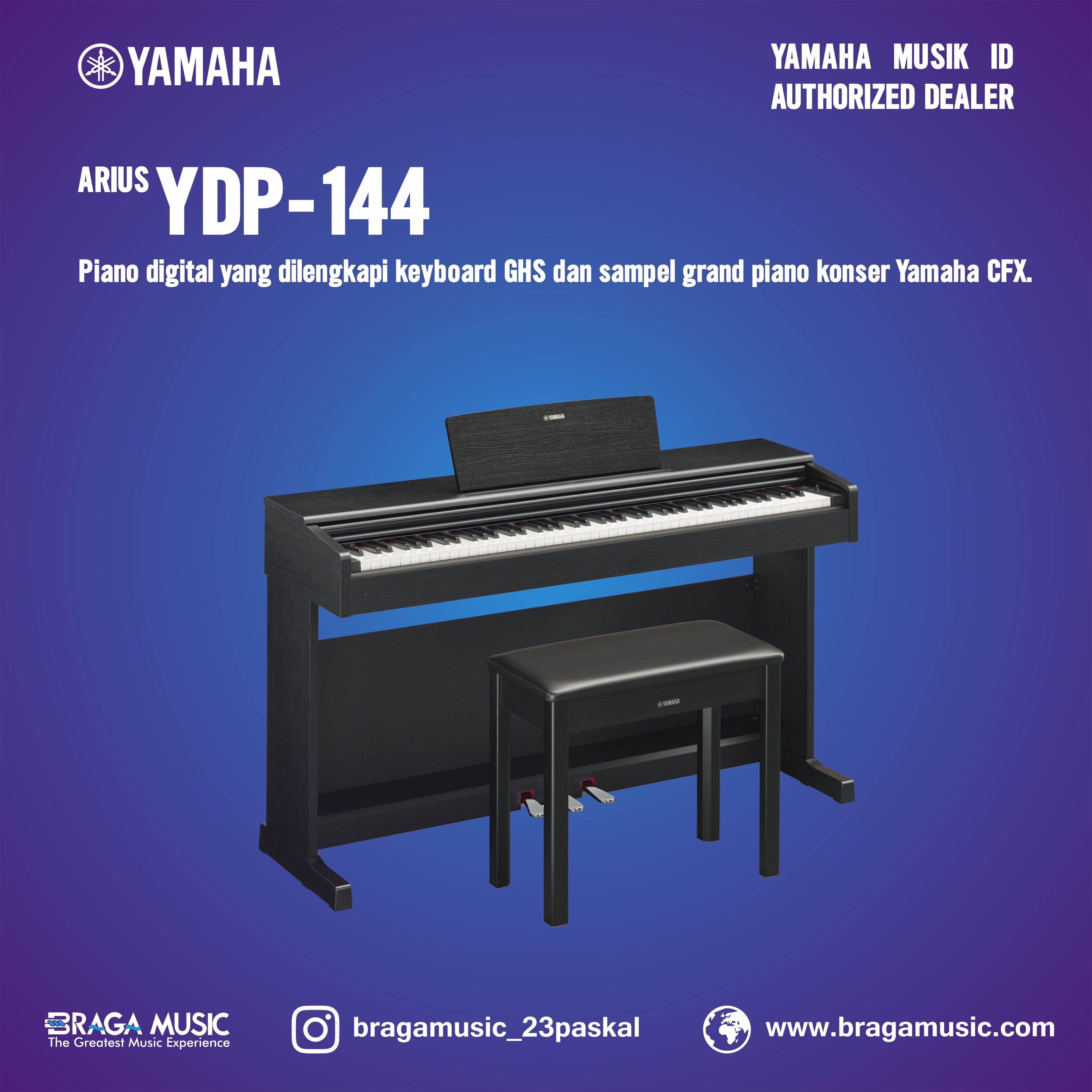 ARIUS YDP-144 BLACK ARIUS YDP-144 BLACK